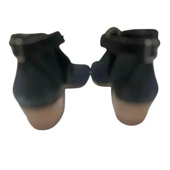 Lucky Brand Black Leather Open-Toe Sandals • Women’s Size 9 • Casual Chic - Picture 4 of 7